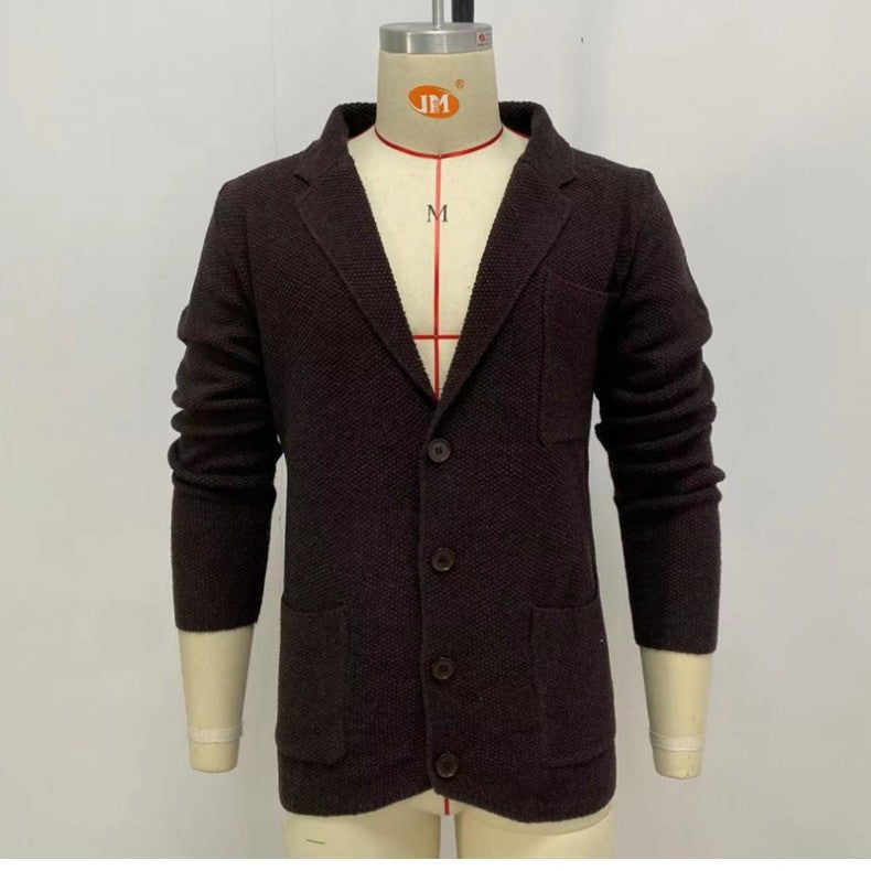 Wollen heren blazer - Nørmann