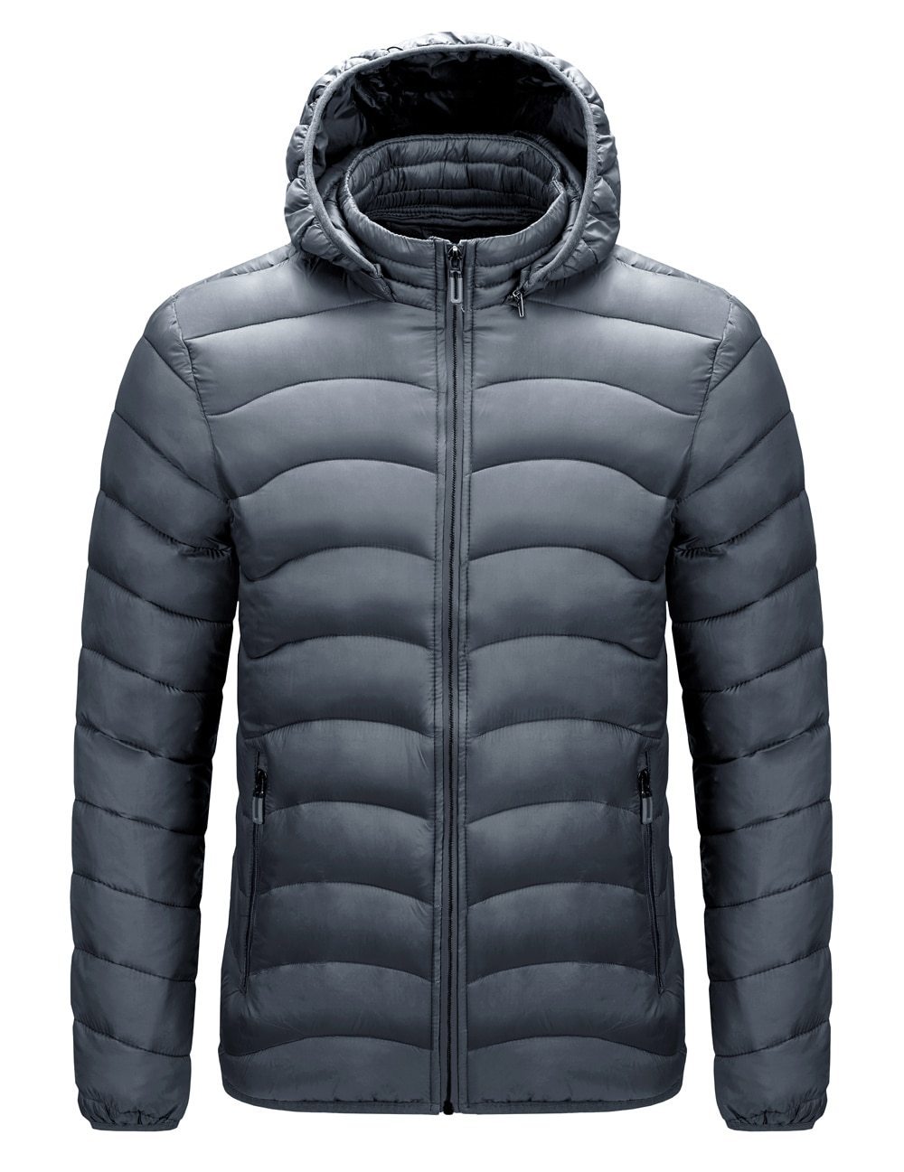 Hooded puffer jacket - Røn