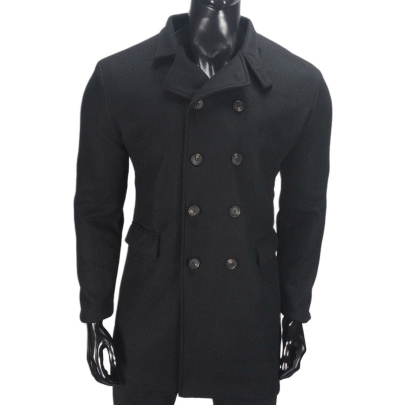 Wollen overcoat heren - Nørsen