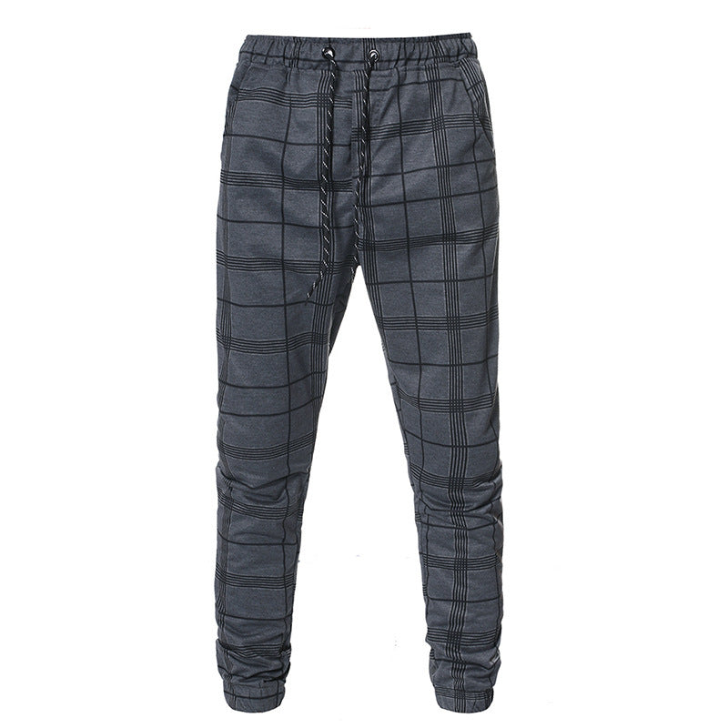 Geruite joggingsbroek heren - Marten