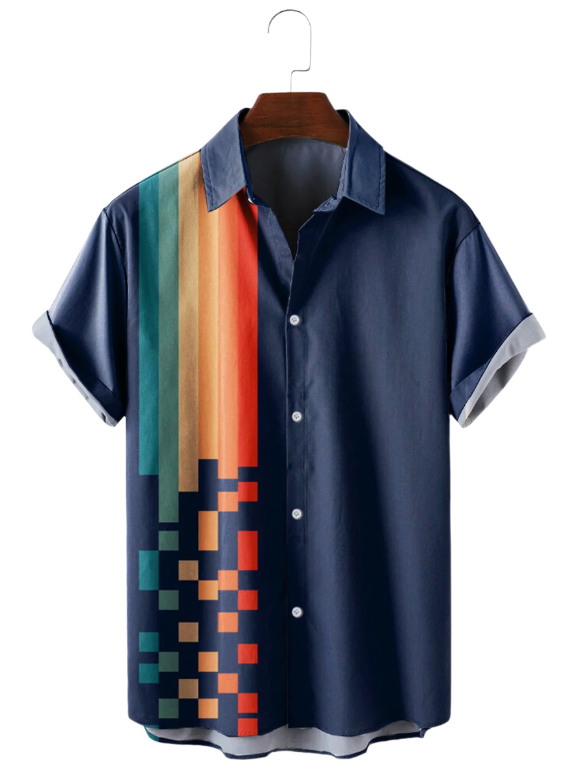 Shirt regenboogkleur - Rønn