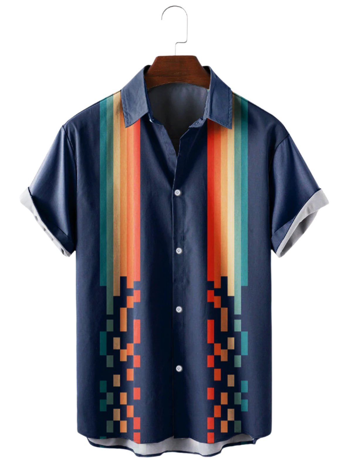 Shirt regenboogkleur - Rønn