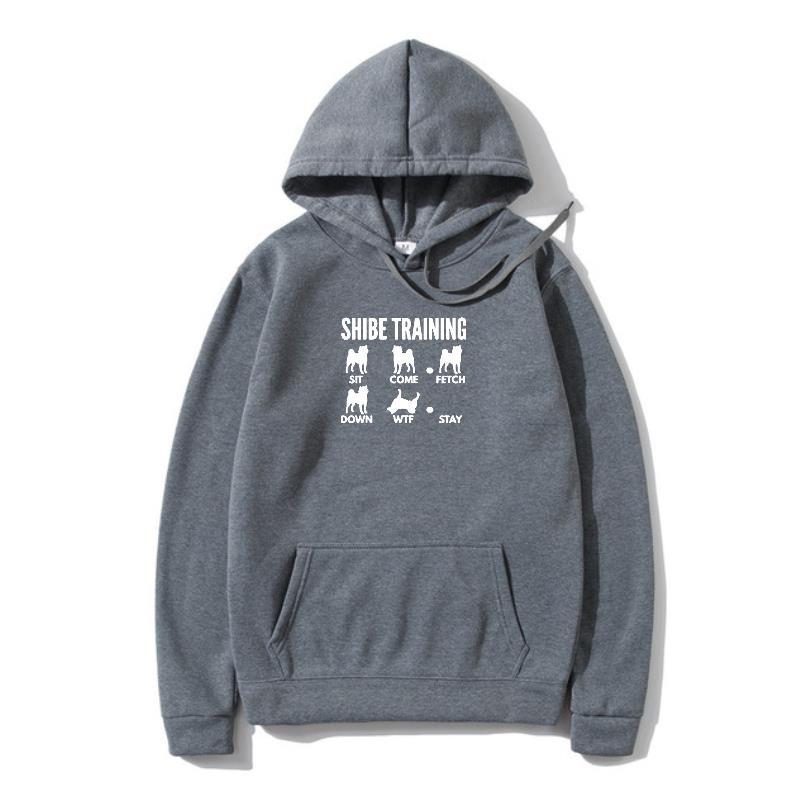 Hoodie met grappige honden opdruk - Erik