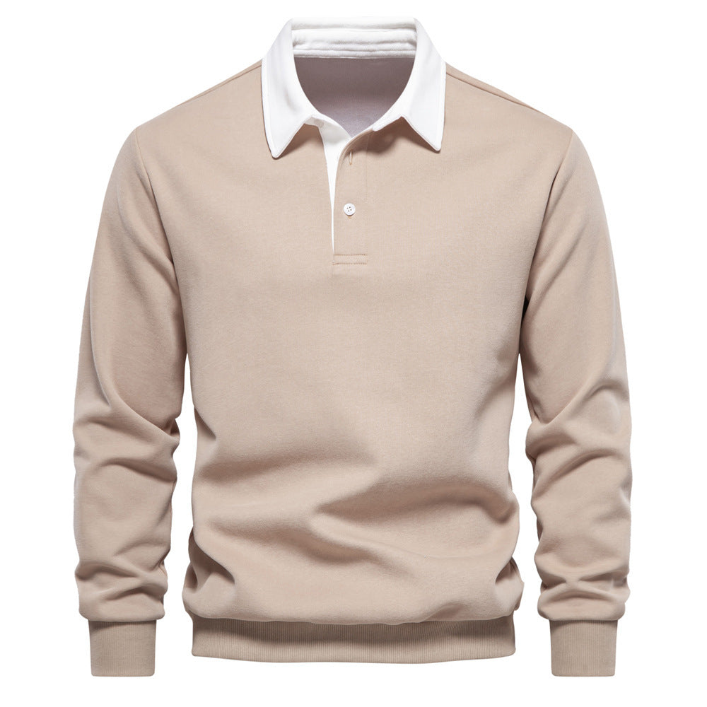 Modieuze casual trui met lange mouwen - Joris