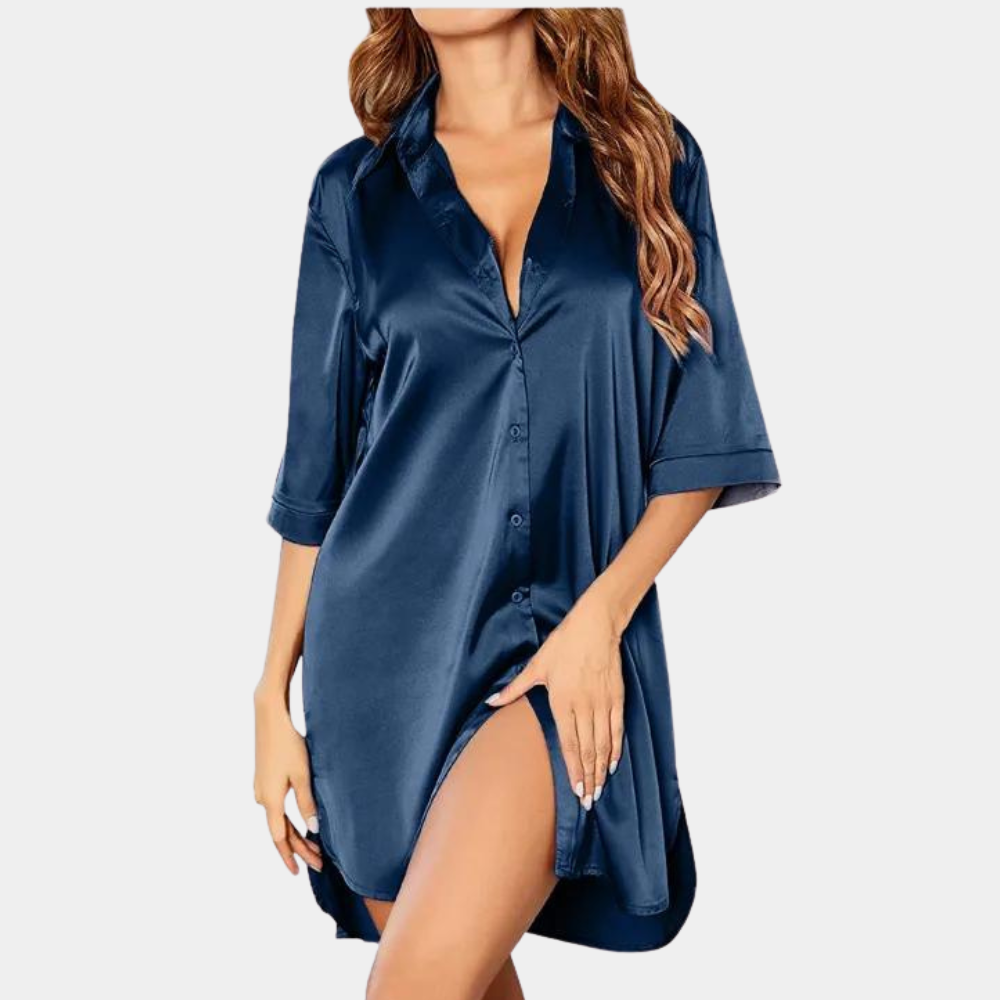 Comfortabele dames slaapjurk - Elsa