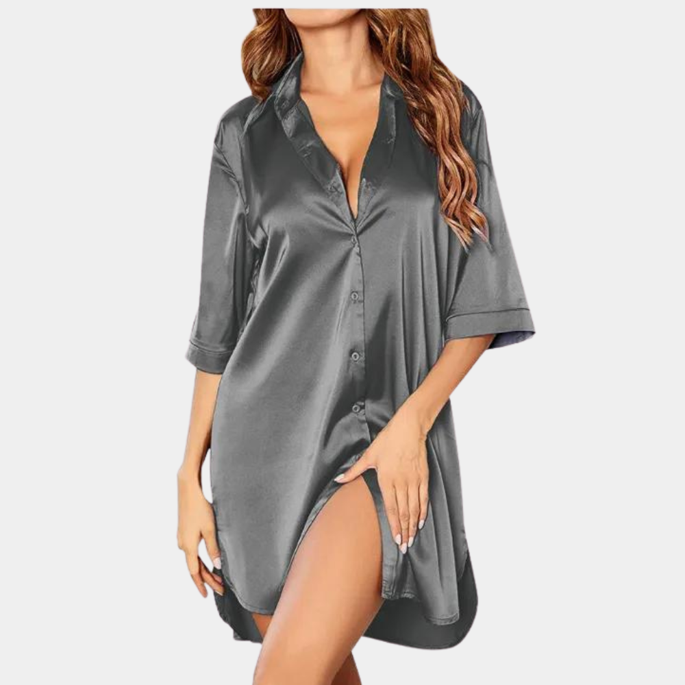 Comfortabele dames slaapjurk - Elsa
