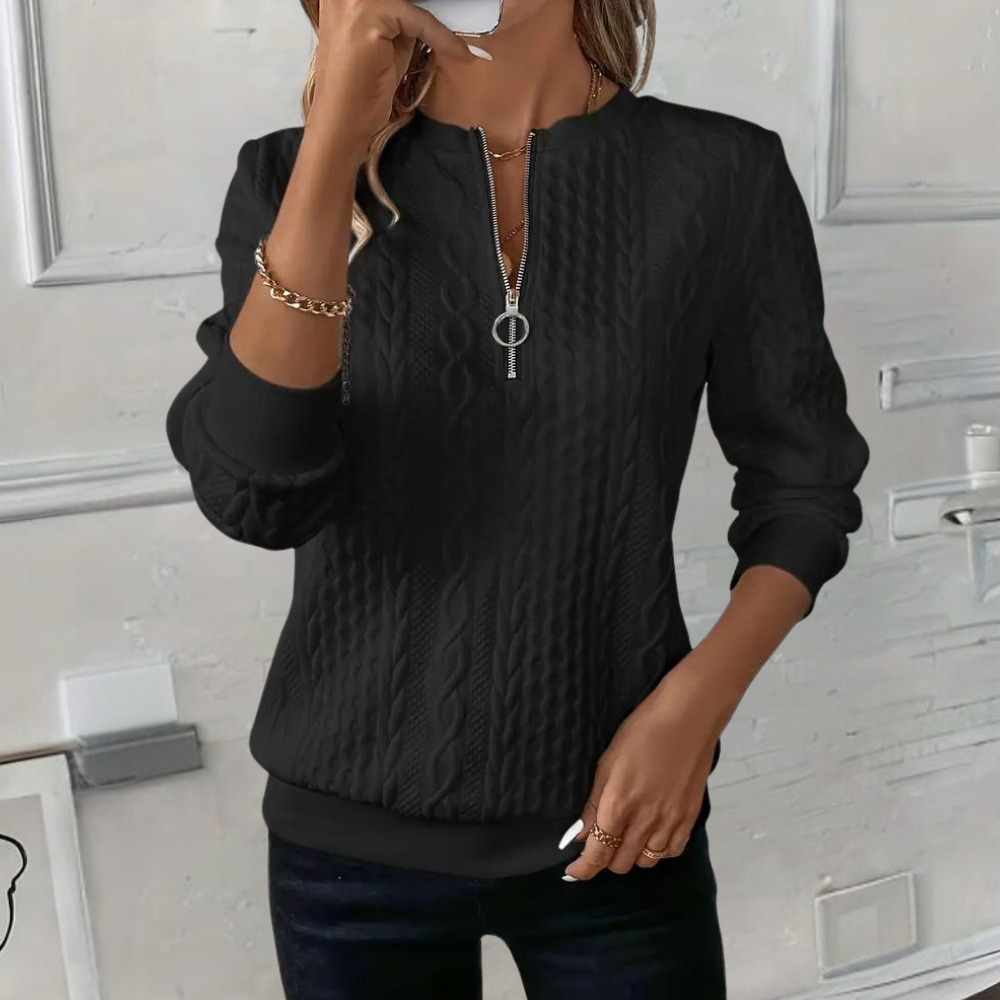 Trui met trendy uitstraling - Annly