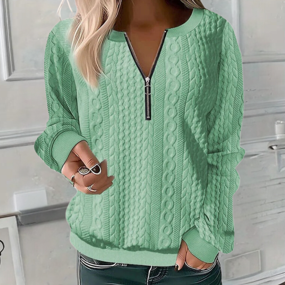 Trui met trendy uitstraling - Annly