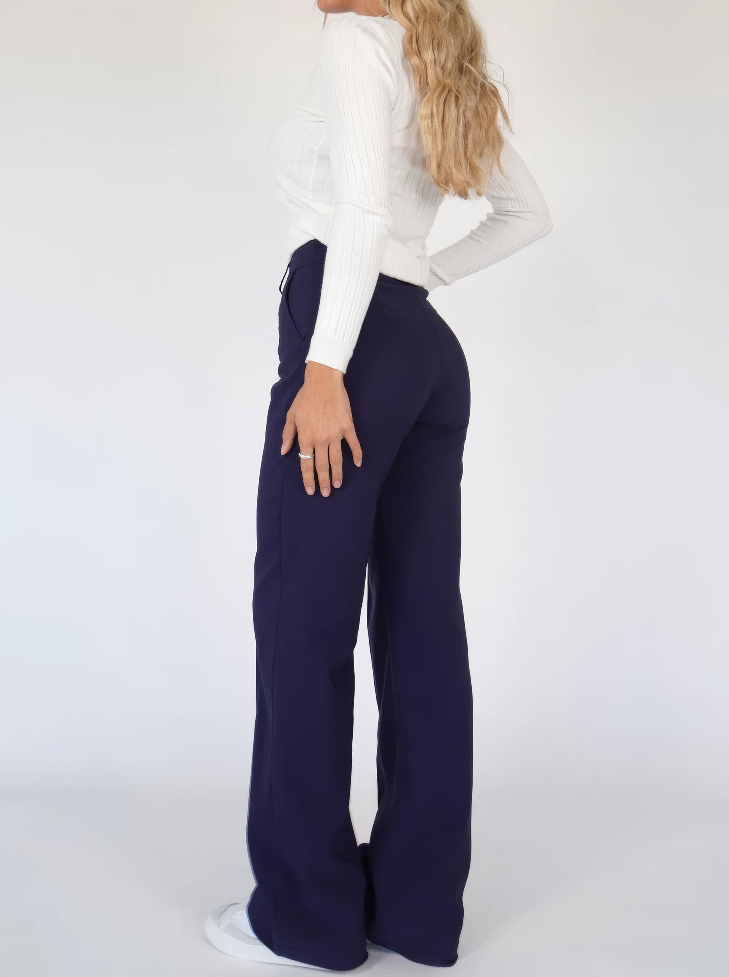 Casual rechte pantalon voor dames - Rachel