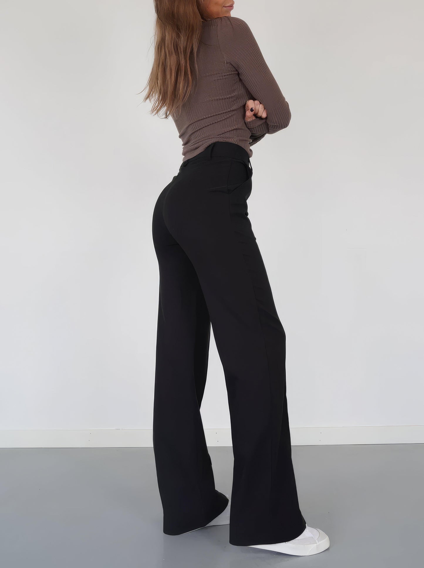 Casual rechte pantalon voor dames - Rachel