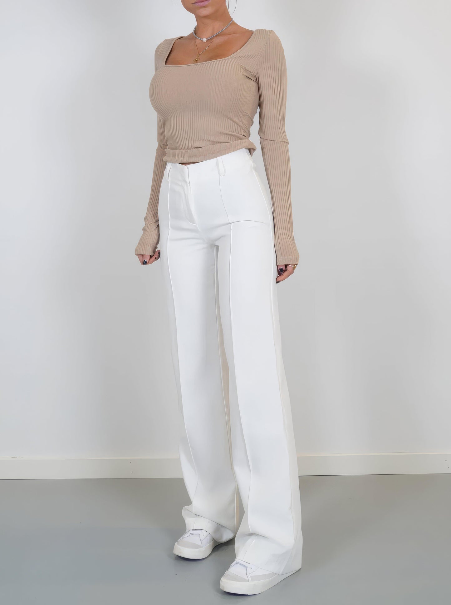 Casual rechte pantalon voor dames - Rachel