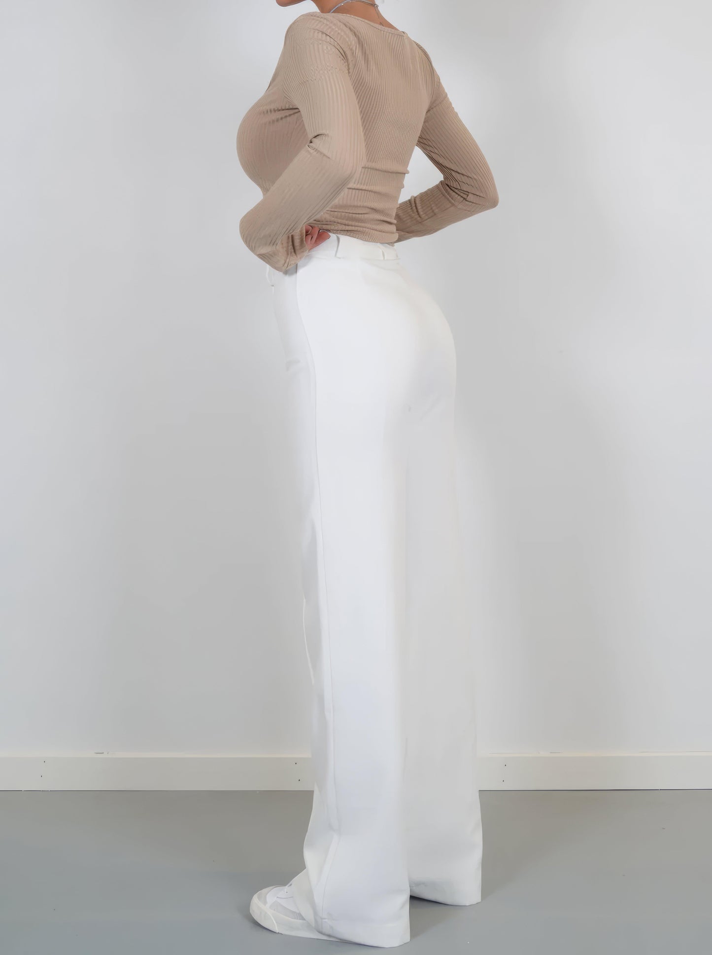 Casual rechte pantalon voor dames - Rachel