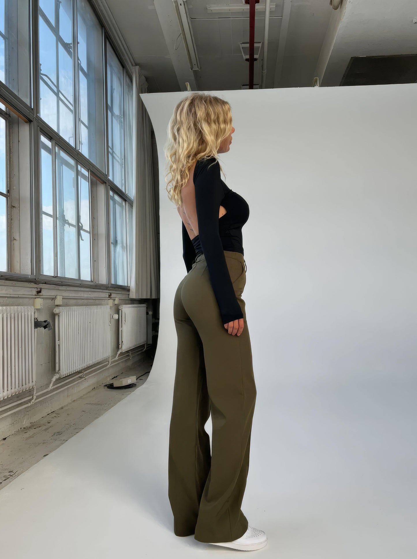 Casual rechte pantalon voor dames - Rachel