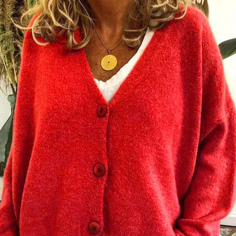 V-hals cardigan voor dames - Joyce