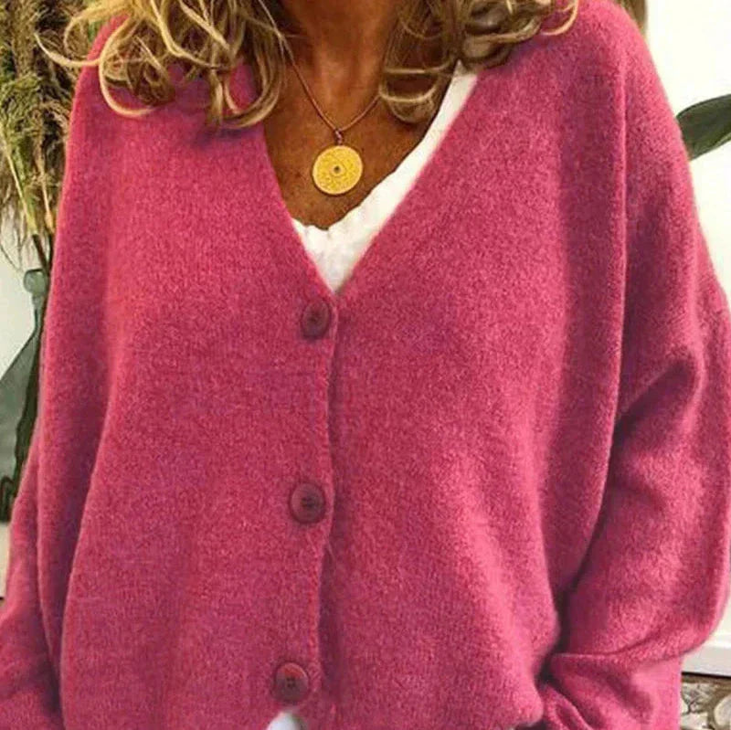 V-hals cardigan voor dames - Joyce
