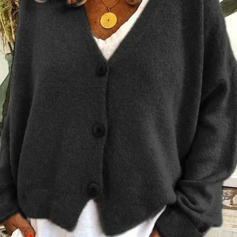 V-hals cardigan voor dames - Joyce