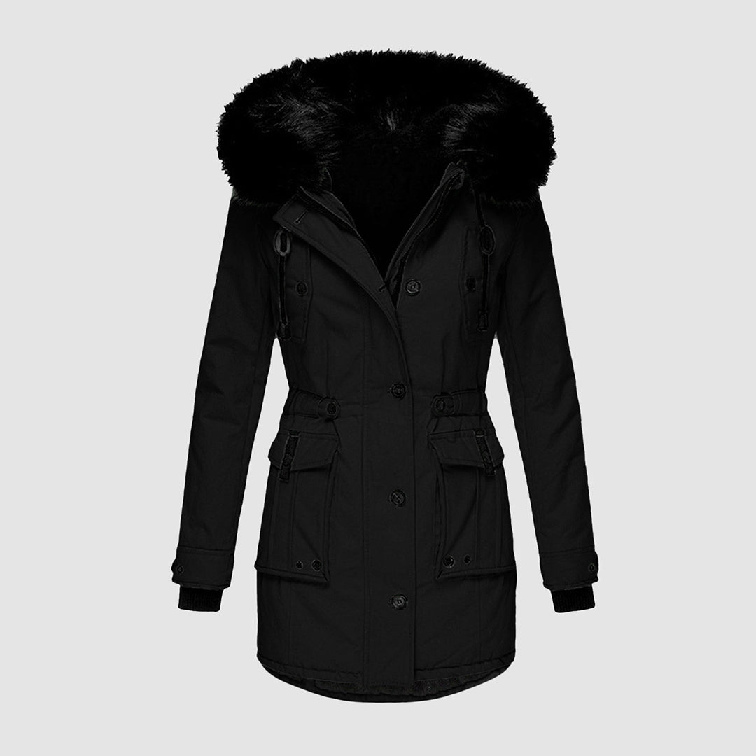 Gevoerde winterjas voor dames - Rosie