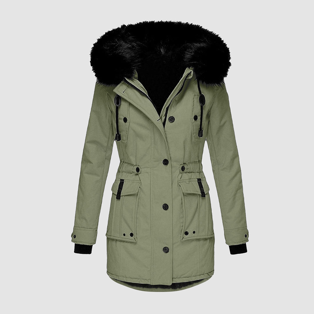 Gevoerde winterjas voor dames - Rosie
