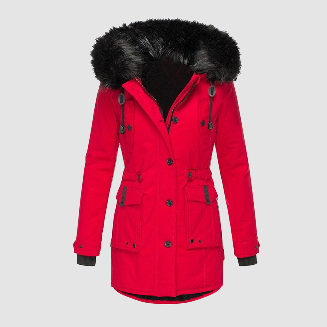 Gevoerde winterjas voor dames - Rosie