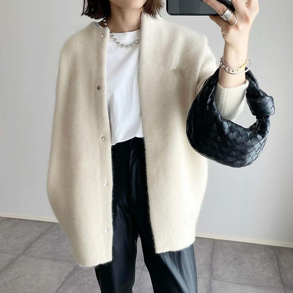 Elegant mid-length cardigan for women - Lola