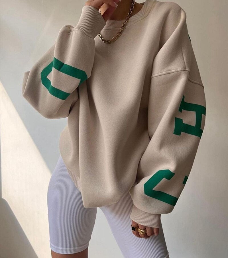 Casual oversized trui voor dames - Ruby