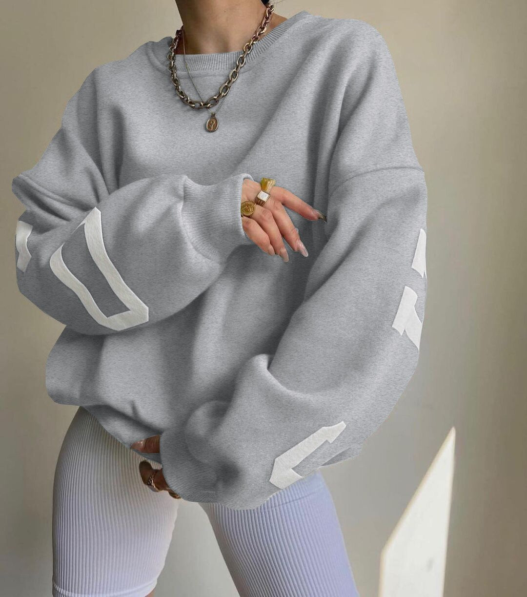 Casual oversized trui voor dames - Ruby
