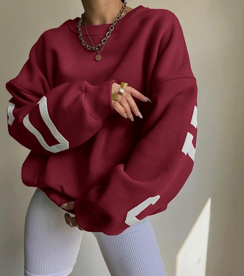Casual oversized trui voor dames - Ruby
