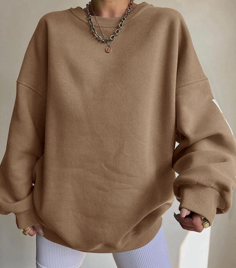 Casual oversized trui voor dames - Ruby