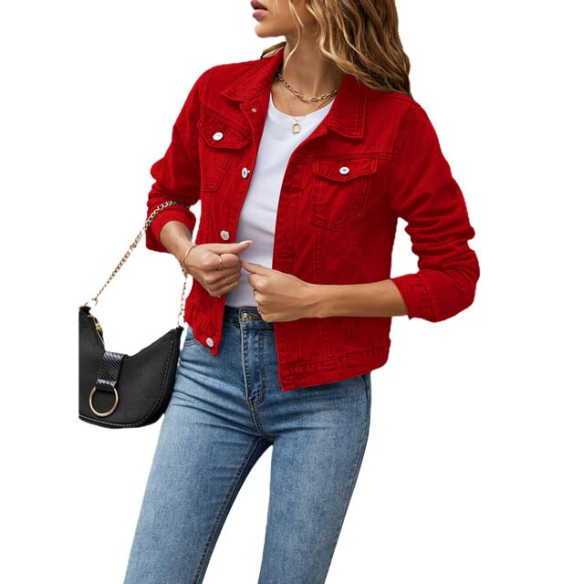 Stijlvol denim jasje voor dames - Lotte