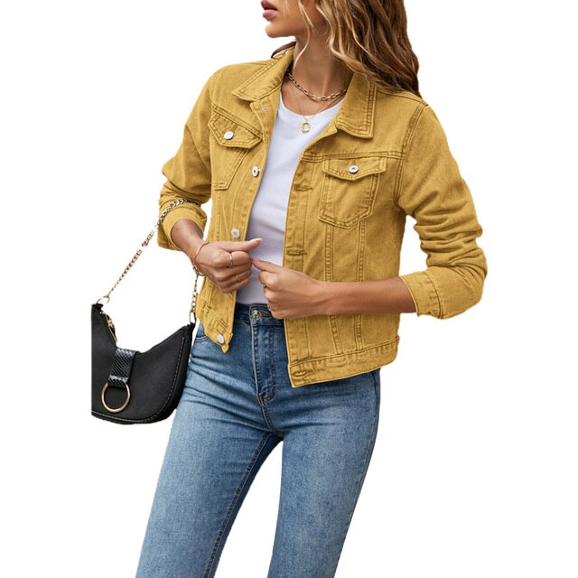 Stijlvol denim jasje voor dames - Lotte