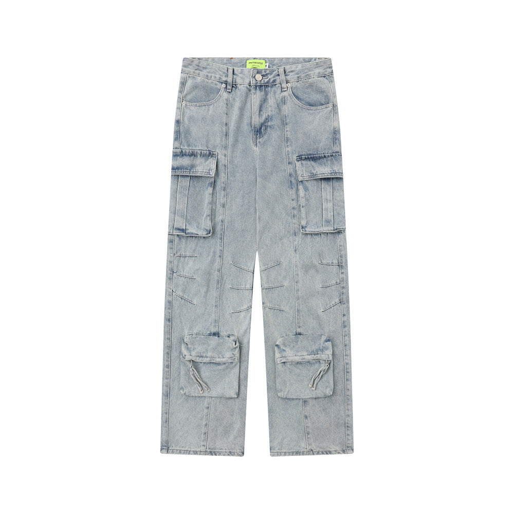 Casual multi pocket broek heren - Røn