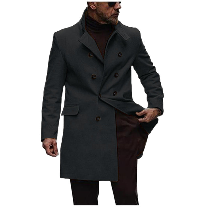 Wollen overcoat heren - Nørsen