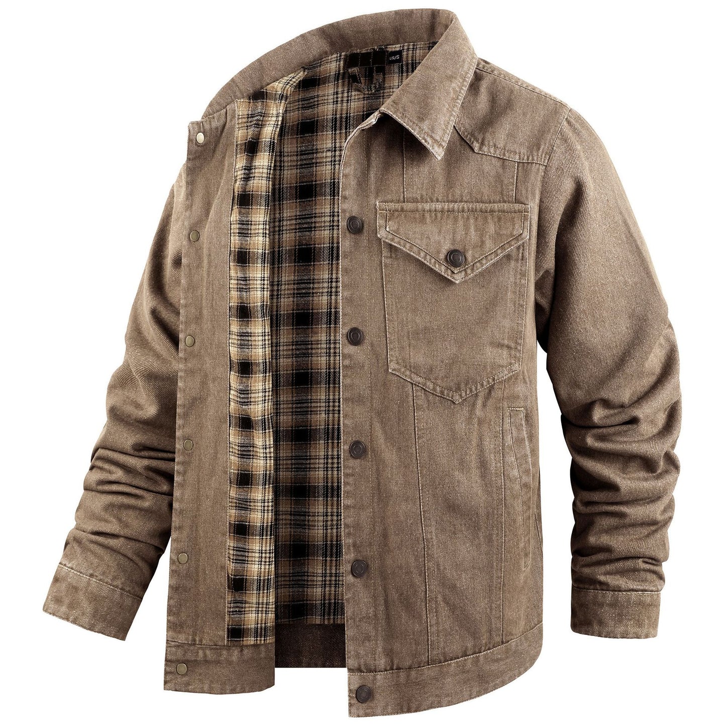 Casual denim jacket men - Thør