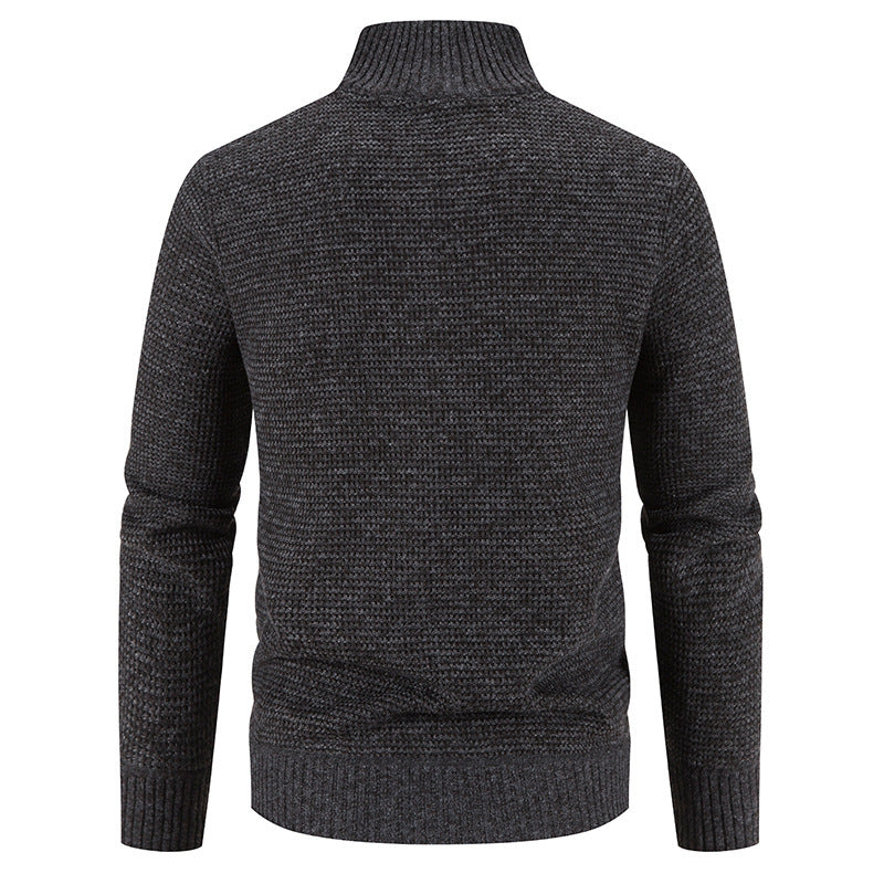 Hybride vest met opstaande kraag heren - Erik