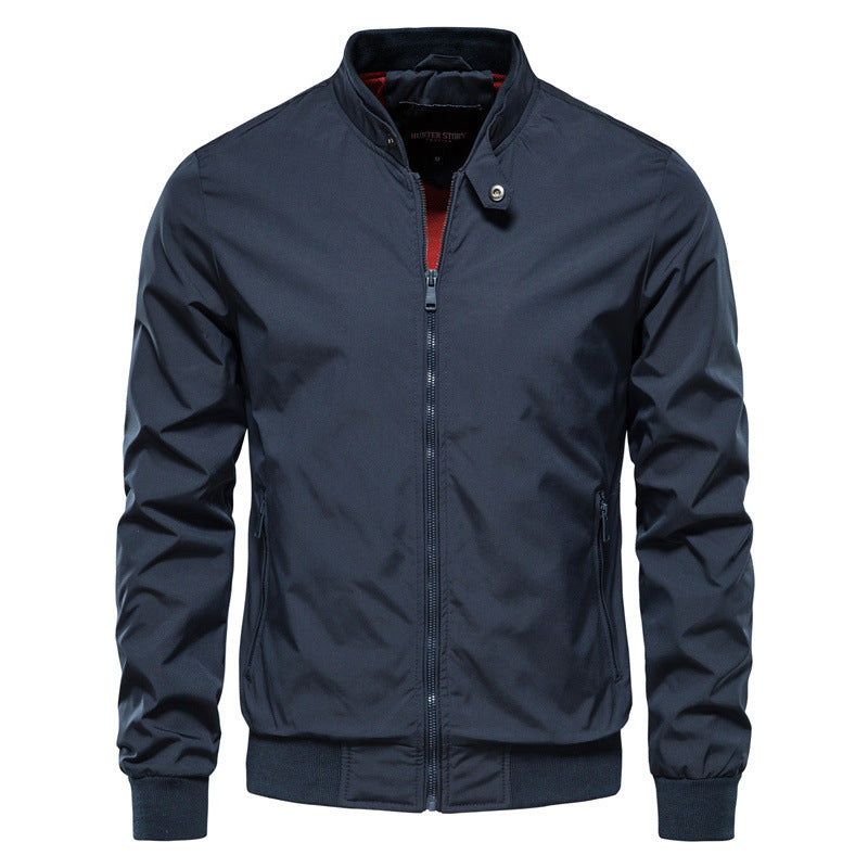 Modieus slim fit heren casual jack - Jason