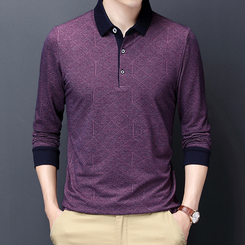 Poloshirt met lange mouwen en reverskraag - Ralph