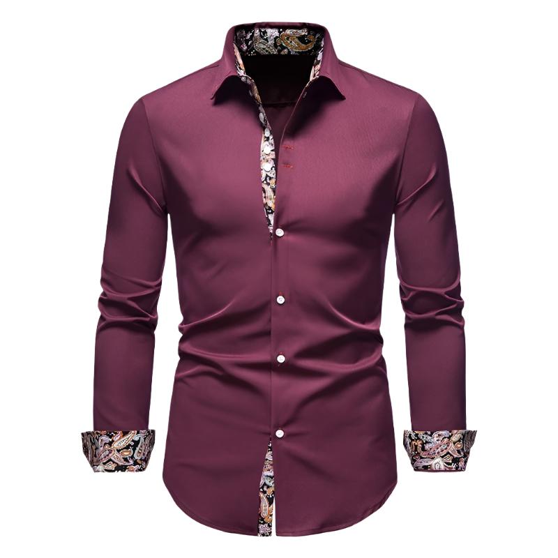 slim fit overhemd heren - Thör