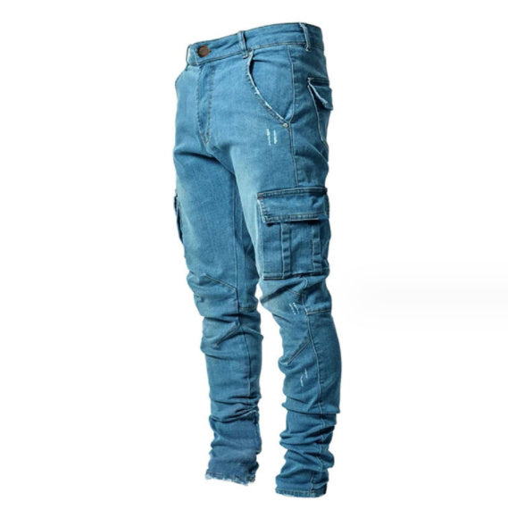 Heren jeans met zijzakken - Casper