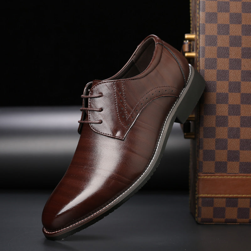 Veterschoenen met brogue details - Markus