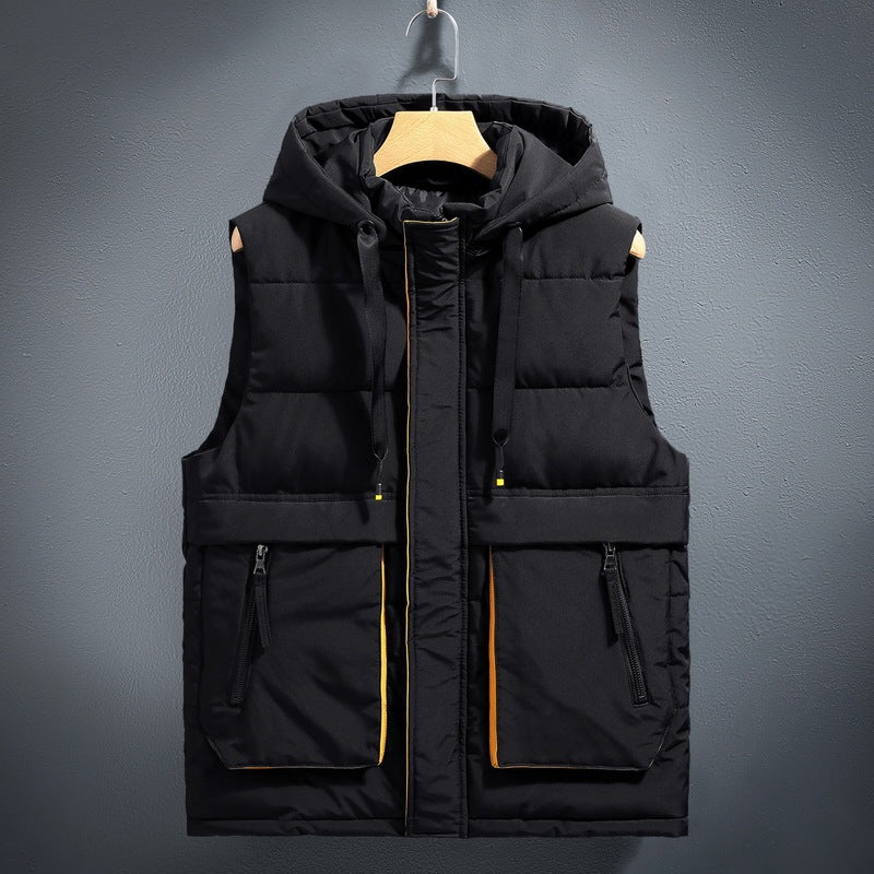 Bodywarmer with hood - Eric