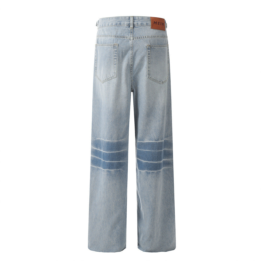 Losse casual spijkerbroek heren - Wouter