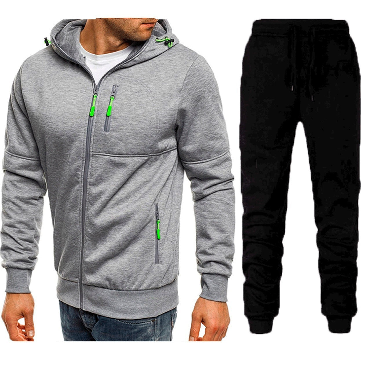 men's vest with zipper & pants - Matteo
