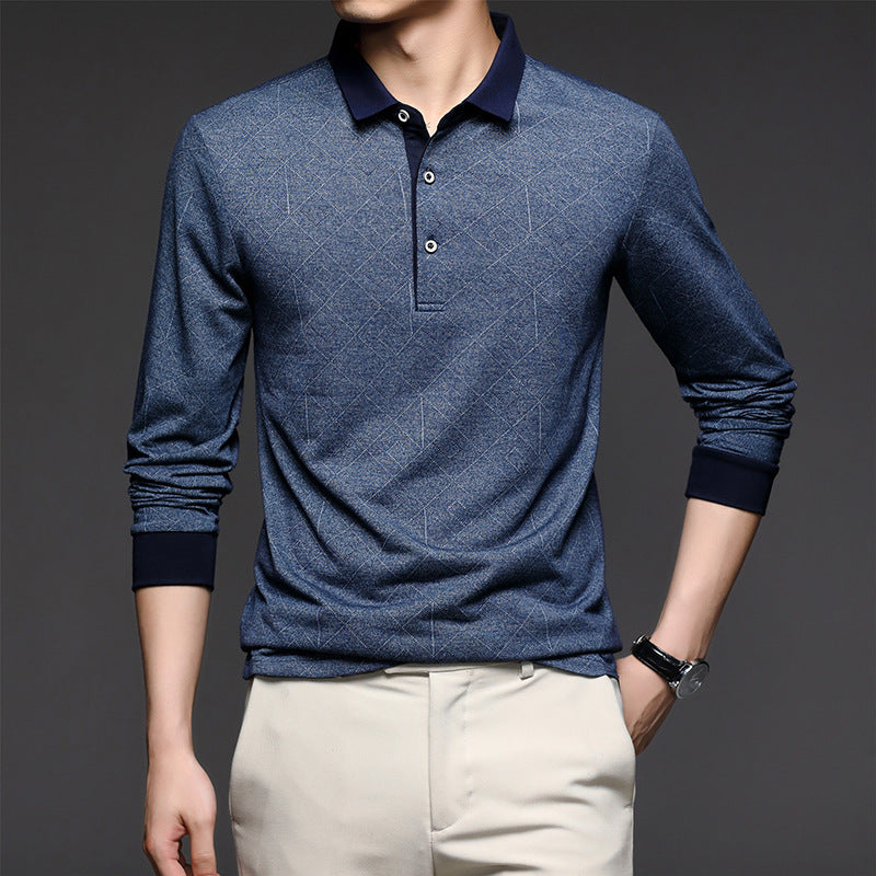 Poloshirt met lange mouwen en reverskraag - Ralph