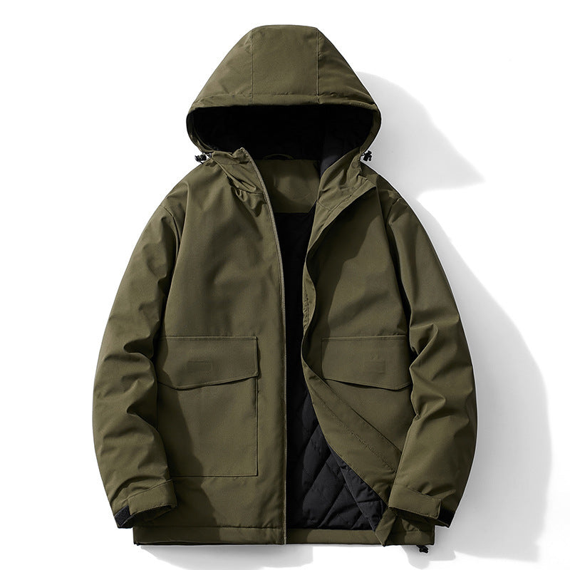 Windproof winter jacket for men - Nørmann
