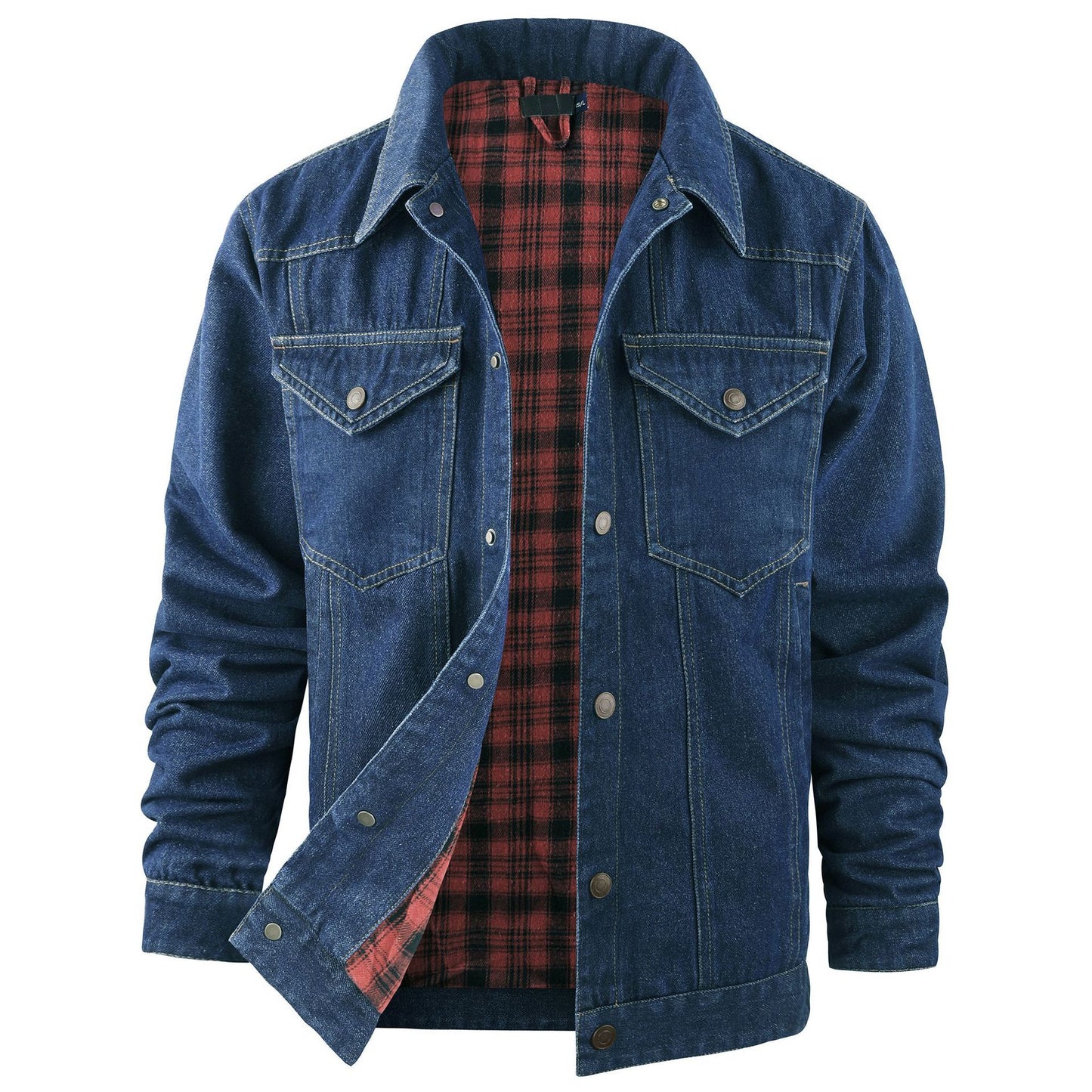 Casual denim jacket men - Thør