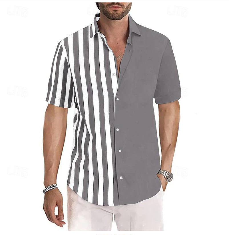 Men's striped shirt - Vortex