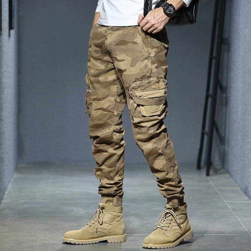Men's camo trousers, stylish and robust design - Børmer