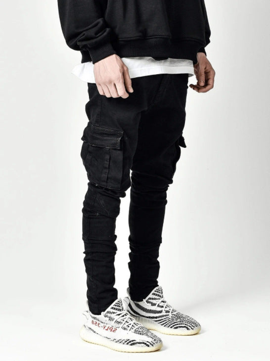 Heren jeans met zijzakken - Casper