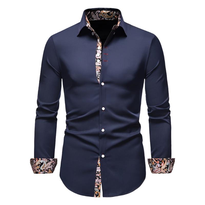 slim fit overhemd heren - Thör