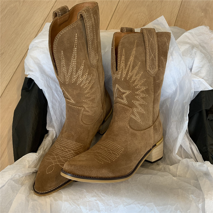Cowboy stijl laarzen voor dames - Livia